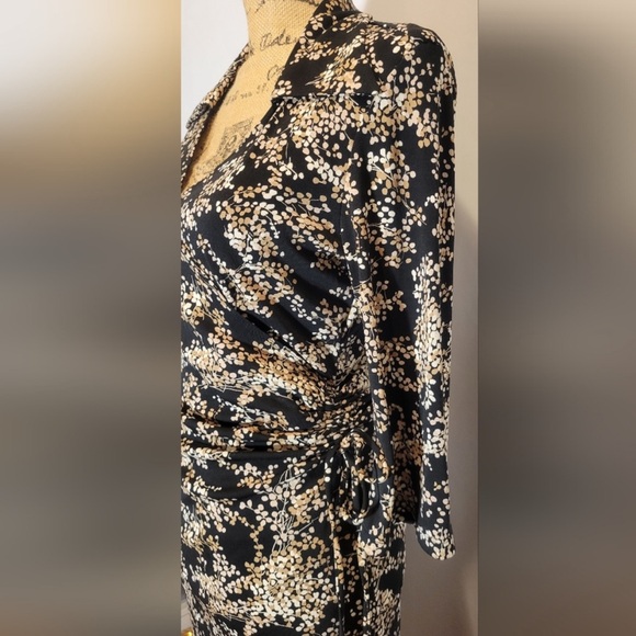 Heart Moon & Star Wrap Dress S - Picture 3 of 9